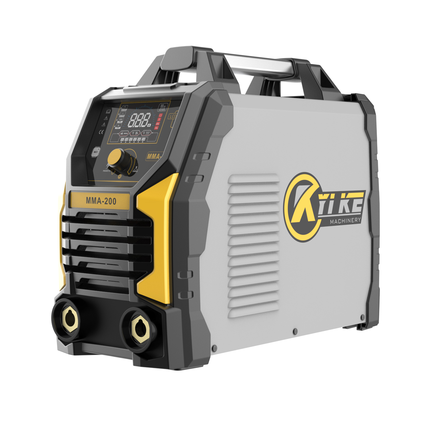 LCD Display MMA Welder Machine 110V/220V Dual Voltage with Hot Start, Arc Force and Anti-Stick
